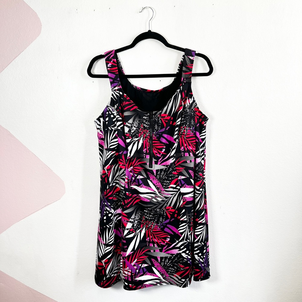 SWIM 365 One Piece Swim Dress Womens 20 Vacation‎ Beach
